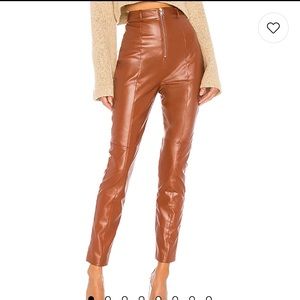 Georgie Lovers + Friends Faux Leather Pants